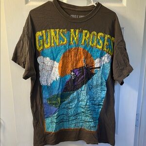 Guns N' Roses Graphic T-Shirt Surfing Grim